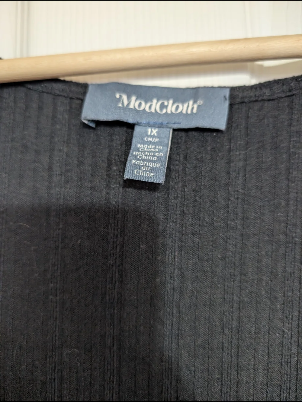 Modcloth Black and Yellow Lemon-Print Midi Dress - Picture 2 of 4